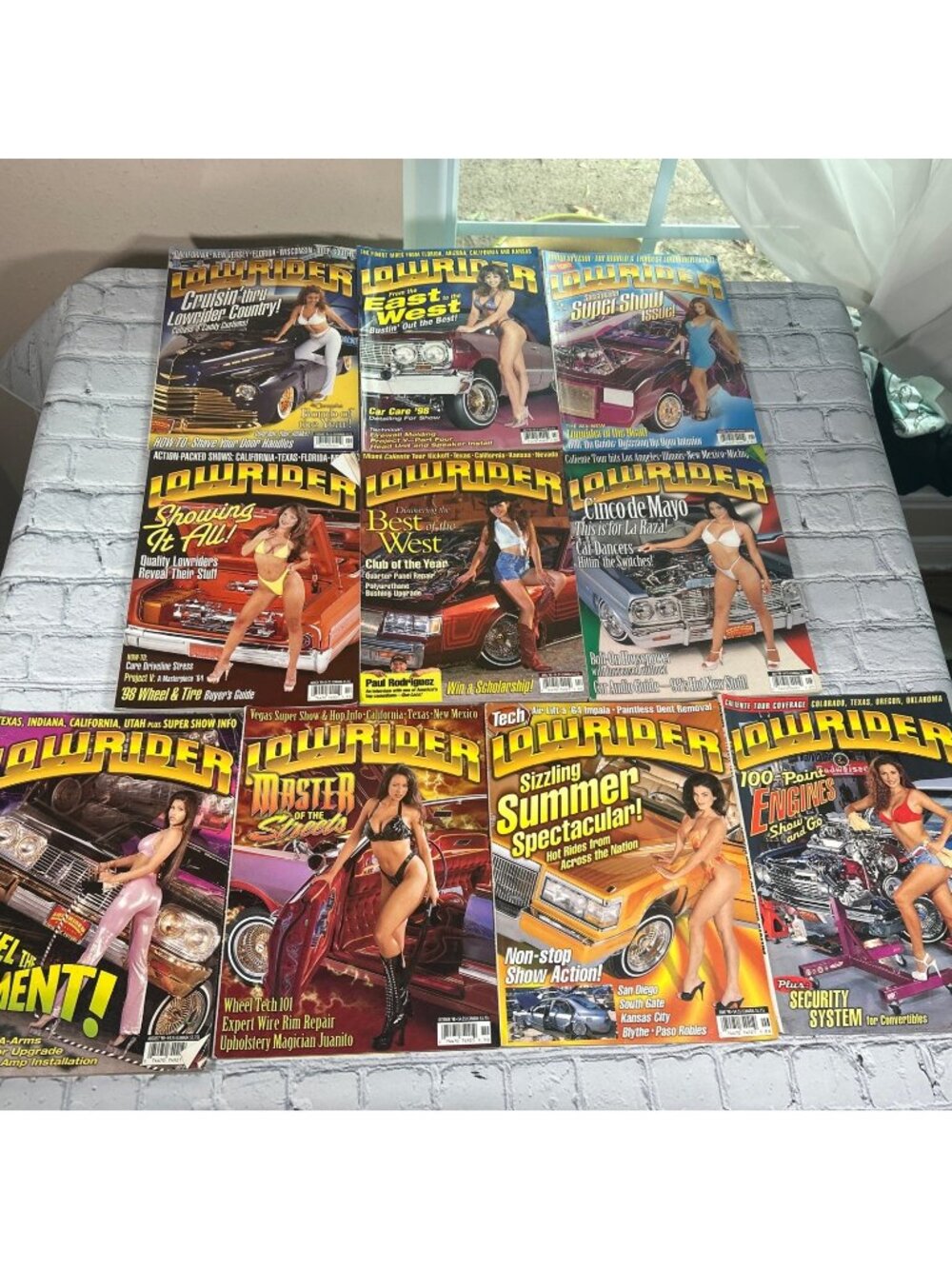 LOWRIDER Magazine Vintage Lot 1998